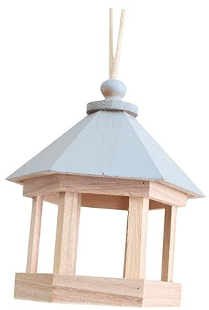ERINGOGO Hohlraum Vogelhaus Aus Holz Hängendes Nistplatz Für Kleine Vögel Für Kanarienvögel Papageien Und Andere Singvögel Natürliche Holzstruktur Für Komfortables Schlafen Und
