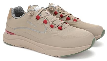 Pitas | LENK Man | Sneakers Casual da Uomo | Mocassini Invernali | Scarpe Eleganti | Nautiche Invernali | Scarpa da Vela | Calzatura Senza Lacci | Calzature Walkinpitas | Beige | 42
