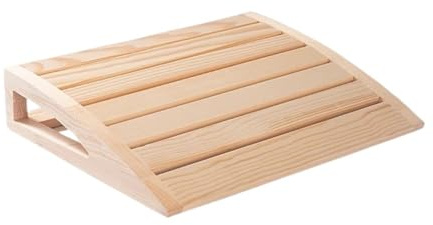 NihaoWXM Sauna Kopfstütze Holz Sauna-Kopfstütze aus Holz, professionelle Rückenlehne, leicht, for Entspannen, Rückenpolster, Sauna-Zubehör for SPA-Dampfbad
