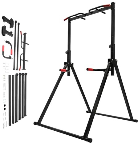 ROGONPDK 440.92lbs Triangular Pull Up Bar, Horizontale Stange, Reckstange Gymnastik Turnreck, Einstellbare Höhe Horizontale Stange, Turnstange, für Wohnzimmer, Schlafzimmer