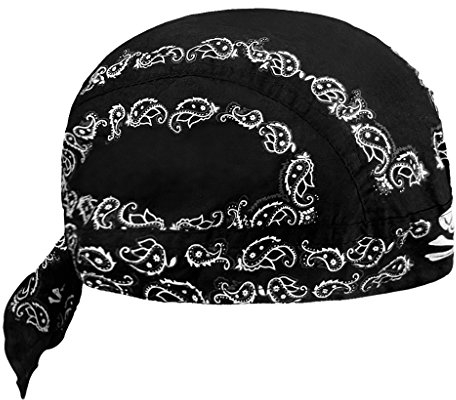 Kopftuch für Herren Damen Bandana Cap Hut Sport Kopfbedeckung Piratenmütze Hip Hop Cap Stirnband Bikertuch Atmungsaktive Baumwolle Fahrradmütze Radsport Motorrad Mütze Hat