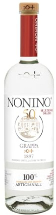 Distillerie Nonino, Grappa Nonino 50°, la grappa della tradizione - 500 ml | Grappa Nonino 50% vol, la Grappa tradizionale per eccellenza, dal profumo intenso di uva e dal gusto sensuale e avvolgente