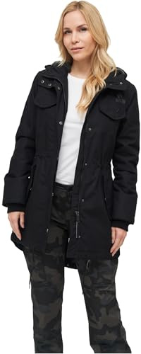 Brandit Women Marsh Lake Parka, Color: black, Size: M