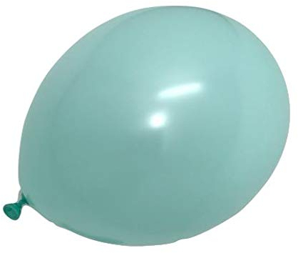 Ballonheld 100 Luftballons Mint Premiumqualität Ø ca. 27cm B85 (Standardgröße)