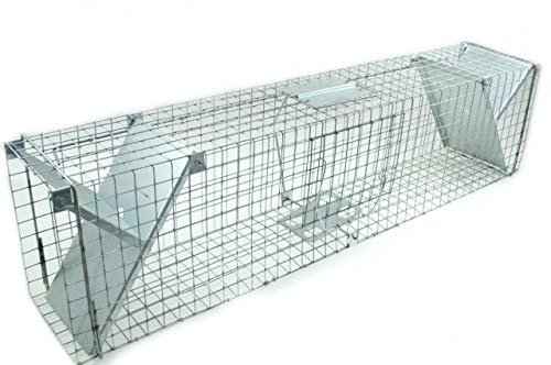Lebendfalle Marderfalle Katzenfalle 102x20x27 mit 2 Eingängen