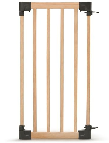 Yoko Verlängerung für Kinderschutzgitter Holz 40-160 cm I Erweiterung Kaminschutzgitter flexibel ohne Bohren I Zubehör Absperrgitter Gitterverlängerung Kamin Küche Ofen Raumteiler Sicherheitsgitter