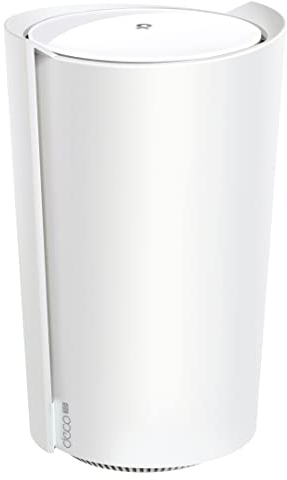 TP-Link Deco X80-5G LTE WLAN Router, 5G-Technologie bis zu 5 Gbit/s, 1 × 2, 5-Gbit/s-Port + Gigabit-Port, Volte/VoIP, AX6000 Dualband Wi-Fi 6, Unterstützt Mesh-Technologie