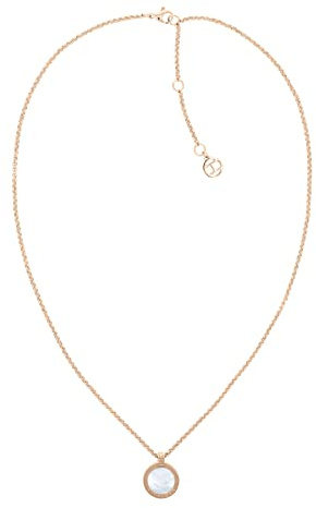 Tommy Hilfiger Jewelry Halskette mit Anhänger für Damen in Nelkengold - 2780657