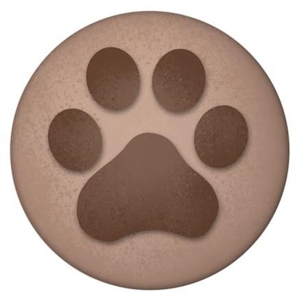 Hundepfote Magnet rund mit Flaschenöffner für Haustierbesitzer Magnet rund mit Flaschenöffner für den Kühlschrank von Hundebesitzern zum Befestigen von Fotos Postkarten oder