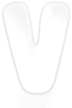 Letter V Cookie Cutter - 3 Sizes