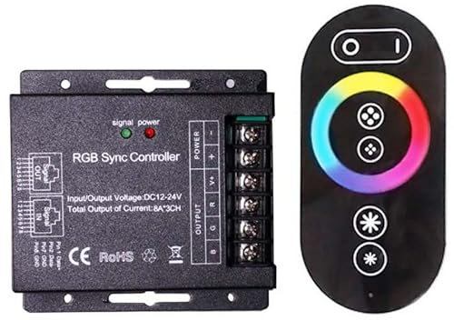 RS PRO Dämmerungsschalter, LED-Steuereinheit, Infrarot, 12 → 24 V dc 216/432W