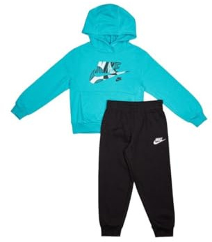 NIKE B Nsw Outside Tl Ft Pant Set B NSW OUTSIDE TL FT PANT SET Unisex - Bimbi 0-24 (Pacco da 1)