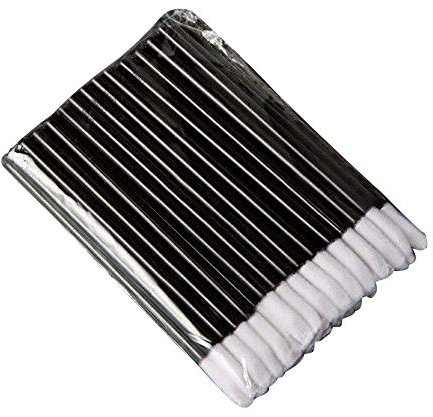 50 Stücke Einweg Lippenpinsel Lippenstift Applikator Makeup Tool Schwarz Praktisch und BeliebtVerlockende Verarbeitung