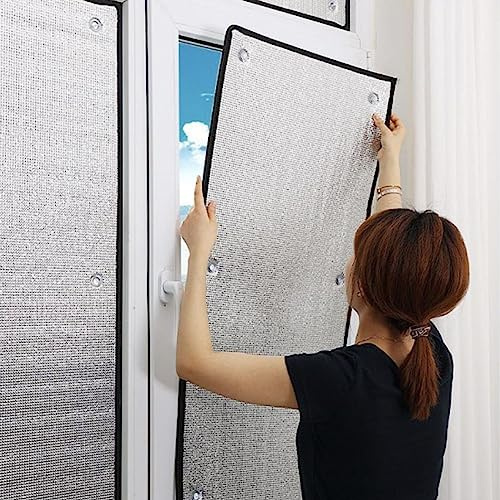 Aluminisierte Verdunkelungsfolie für Sichtschutz, Fensterfolie für Sonnenschutzisolierung, hitzebeständig, Sonnenschutz, Sichtschutz und Isolationslösung