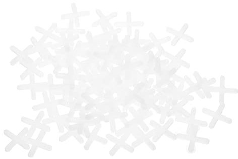 Vaguelly 1000pcs Tile Leveling Clips Wide Tile Spacers for Wall Floor Tiling Porcelain Ceramic Spacers Home Improvement Kit