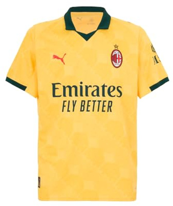 A.C. Milan - Maglia Gara Third, Stagione 2025/2026, Maglietta da Calcio, Prodotto Ufficiale, Adulto, L