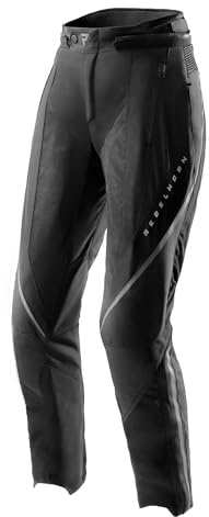 REBELHORN Hiflow V Lady Motorradhose Damen | Textil | Knie und Hüft Protektoren Stufe 2 | HydraShield PRO Membran | Thermofutter | Schutzstufe AA | Größen bis 7XL