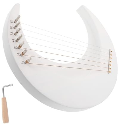 TOYANDONA Mondleier Aus Holz Mit Stimmschlüssel Leier Für Anfänger Und Musikliebhaber Zum Üben Zu Hause Und Unterwegs Musikspielzeug Zum Lernen Saiteninstrument
