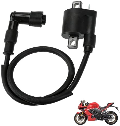 Bobina de Encendido Modificada, Bobina de Encendido, para Scooter y Moto Todo Terreno, Compatible para MBK Booster, Ciclomotores, Scooters y ATV 125CC 150CC 200CC 250CC, Universal