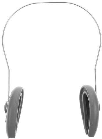 HAPINARY Copriorecchie per Tintura Chioma in Silicone Bordo in Acciaio, Cuffie Protettive Leggere e Elastiche per Saloni di Bellezza, Accessori per Protezione Orecchie Durante Shampoo e