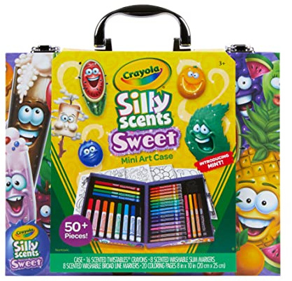 CRAYOLA Silly Scents, Wachsmalkreiden und Filzstifte Kinder Auswaschbar