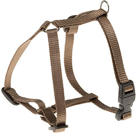 Ferplast Pettorina Cane Taglia Piccola CHAMPION S, Pettorina Gatto Regolabile in 3 Punti, Facile da Indossare, Torace 30-46 cm. Marrone