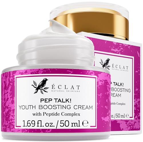 Eclat Skincare Anti Aging Face Cream - Face Moisturizer with Collagen Peptides, Hyaluronic Acid, & Vitamins C+E - Improves Fine Lines and Wrinkles - Day Cream for Women Anti Aging 50 ml