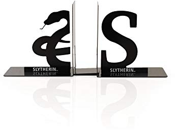 Harry Potter Metal Bookends | House Slytherin Design