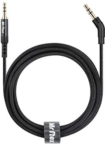 Mr Rex 2,5mm auf 3,5mm Kopfhörer Ersatz-Audiokabel Klinkenkabel Kompatibel mit Bose 700 QuietComfort QC35 QC25 Kopfhörer, JBL E45BT E55BT E65BTNC & AKG Y55 Y50 Y45BT Kopfhörer (2.5m / 8ft, Schwarz)