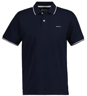 GANT Tipping SS Pique Rugger Homme