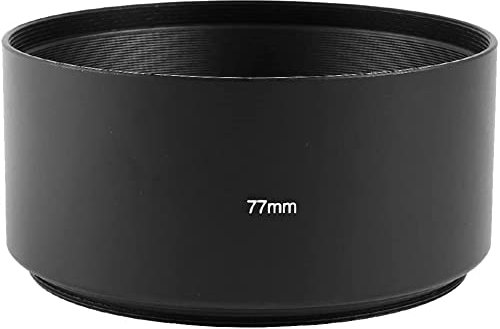 XYWHPGV Paraluce con attacco a vite da 77 mm per teleobiettivo 80-200 mm con paralume(df163 f32bc 61989 89142 81528 2e464