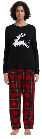GLOBAL Homme Pyjama Flanelle Ensembles de Pyjama Homme Coton Vêtements de Nuit Haut Deux Pièces Chaud Pyjama Sets Col Rond à Manches Longues