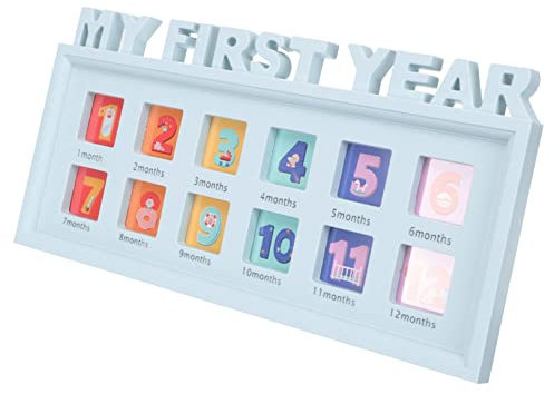 ifundom Babywachstums-fotorahmen Für Monate Moderner Minimalistischer Bilderrahmen Dokumentation Von Meilensteinen Und Erinnerungen Für Neugeborene Und Kinderzimmer-dekoration