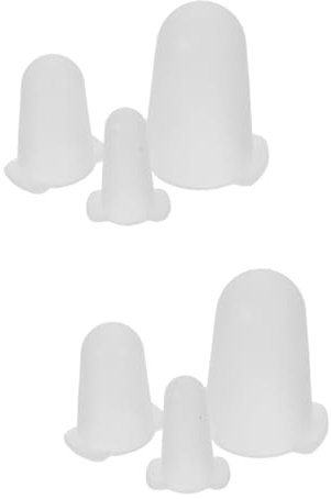 Cabilock 2 Series Tapa Protectora Para Puntas De Tubería Hocicar Sartenes - Decoración Pasteles - Boquillas Manga Pastelera Manguito Para Punta De Tubería Fundas De Silicona 3 Piezas * 2