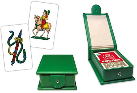 Modiano - 30501081 Etui aus Kunstleder für Spielkarten