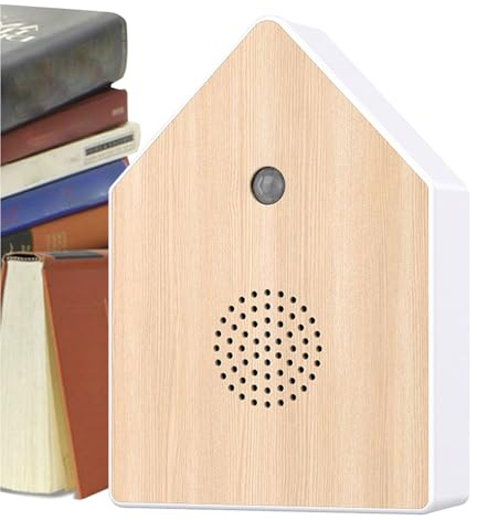 Appareil Des Sons D'oiseau, Boîte De Son Oiseau, Carillon D'oiseau En Mouvement, Son Déclenché Par Un Mouvement, Facile À Utiliser Et À Placer, Option Cadeau Réfléchi, 11x15,2 Cm, Idéal Pour L'utilisa