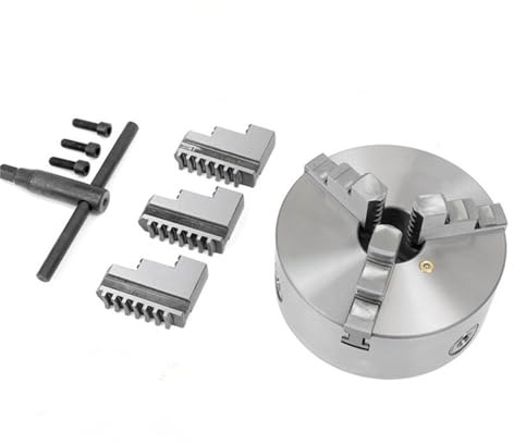 Mandrino autocentrante for tornio autocentrante a 3 griffe da 80 mm K11-80 K11 80 Mandrini a scorrimento in metallo for fresatrice di perforazione per la lavorazione del legno