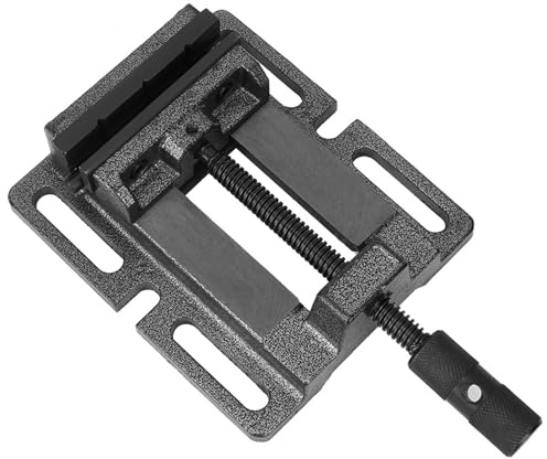 Morsa per pressa Utensile manuale tedesco con base scanalata in ghisa durevole ad alta precisione per banco da lavoro per trapano a colonna 3 pollici 4 pollici 5 pollici 6 pollici (6 pollici (ID 153