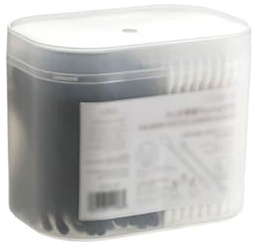 TOYANDONA Hisopos de Algodón de Doble Cabezal 300 Piezas, Bastoncillos para Limpieza de Oídos y Maquillaje, Palitos de Papel Seguros y Multiusos para Cuidado Personal y Belleza