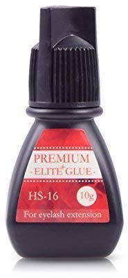 Premium Elite Volumen Wimpernkleber HS-16, Wimpernverlängerungskleber mit geringen Dämpfen, schneller Trocknungszeit, starker Klebezeit, für 3D- und Volumentechnik Wimpernverlängerung - 10g
