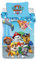 PAW PATROL Ropa de Cama 100% algodón, Azul, 100 x 135 + 40 x 60 cm