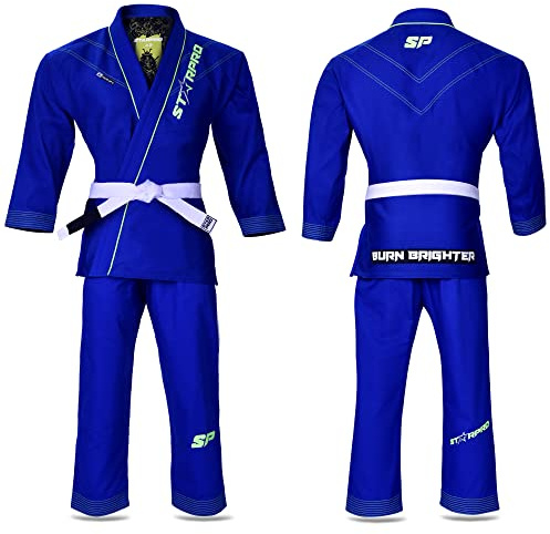 Starpro | Ronin Preshrunk Premium Jiu Jitsu, BJJ Gi | Diverses Tailles et Couleurs | Jujitsu Gi, Lightweight BJJ Gi, Jiu Jitsu Gi, Juijitsu Gi, Gi BJJ, BJJ Gi Men