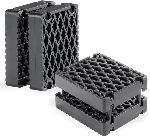 CyclingDeal 1.5 Bicycle Pedal Blocks for Child Kids Bikes - 1 Pair 3.75x3.3 Large - Bring The Pedals Closer to Rider - Secure & Comfortable Riding