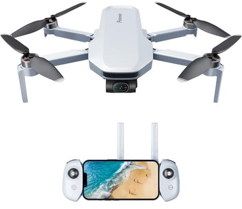 Potensic ATOM 3-Axis Gimbal 4K GPS Drone, Under 249g, 32 Mins Flight, 6KM Long Range Transmission, Visual Tracking, 4K/30FPS QuickShots, 12MP Photo, Lightweight and Foldable for Adults Beginners