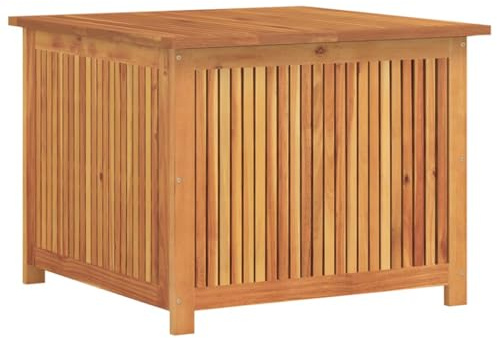 vidaXL Gartenbox 75x75x58 cm Massivholz Akazie