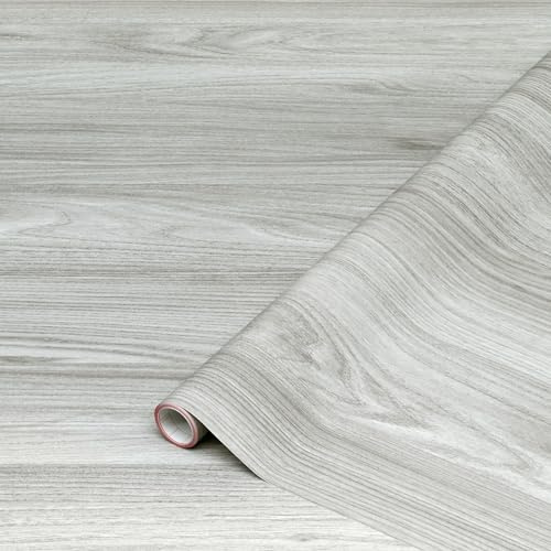 d-c-fix pellicola adesiva per mobili – Sangallo Grigio Chiaro 45 cm x 15 m | pellicola decorativa lavabile e autoadesiva per cucina, armadio, tavolo & davanzale – moderna & sostenibile