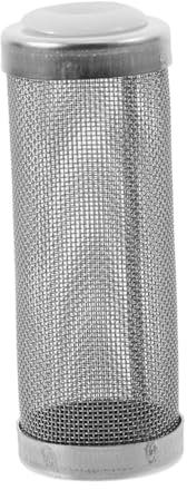 Yardwe Stainless Steel Aquarium Inlet Strainer Mesh Cover Fish Tank Pre-strainer Guard for Tube Protects Fish and Shrimp Easy Installation and Filtration