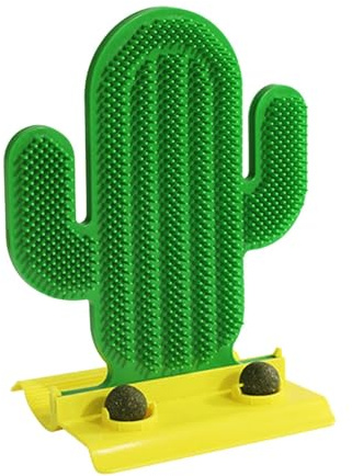 Cat Scratcher - Cactus Cat Scratcher Toy | Post De Raspado De Forma Única Con Catnip, Molino De Garra Interior Para Animales Pequeños Y Medios, Divertido Juego Interactivo, Rascador De Gato