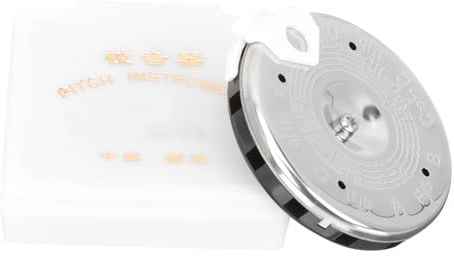 BAZEITFLOW Professioneller Violin Tuner Pitch Stimmgerät für Streichinstrumente Zupfinstrumente Chromatischer Musikinstrument Tuner Vielseitig Langlebig Geeignet für Geige Ukulele Gitarre