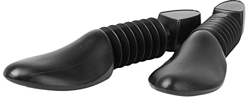 Ysyqkn Tendiscarpe a Molla in Plastica, Tendiscarpe Automatico, Supporto Nero, Nero, UOMO EU 40-45